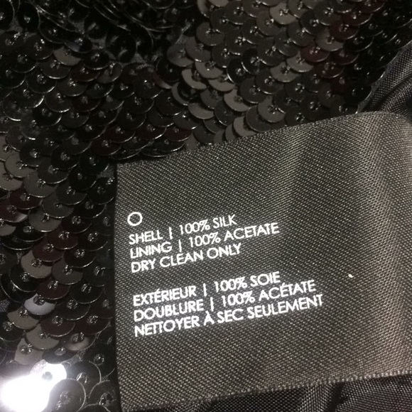 Club Monaco Sequin Mini Skirt. 100% Silk. Size 8 - Picture 4 of 13